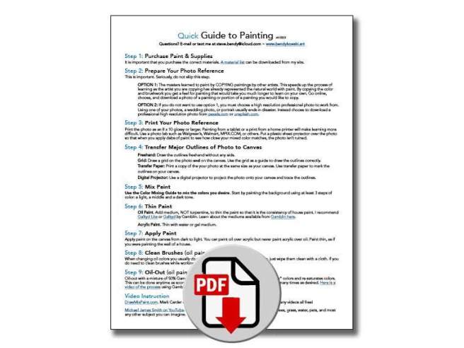 Quick Guide to Painting PDF